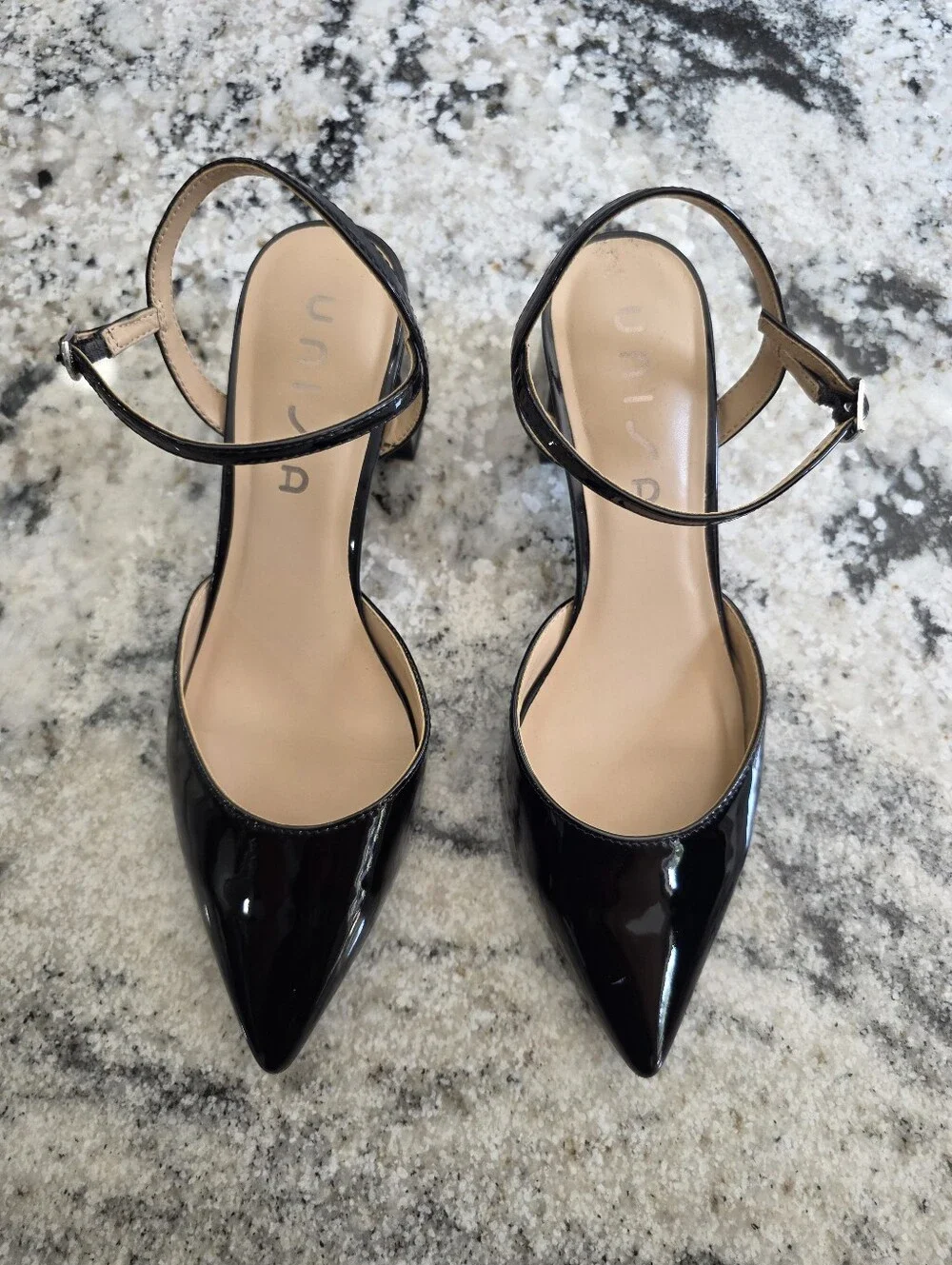 Unisa Slingback Chunky Heels. Preloved.